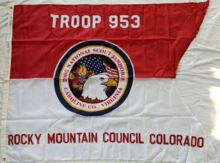 2005 National Jamboree Rocky Mountain Council Flag Boy Scouts Of America Bsa