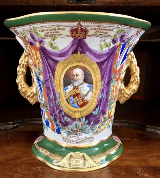 Antique 1910 Loving Cup In Memoriam Of King Edward Vii Royal Limited Ed.