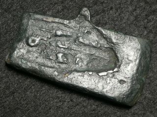 4000y.  O: Rarity Wonderful Adze " Ingot Money " ? 64mms European Bronze Age Copper?