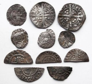 English Medieval Silver Coins