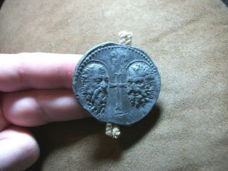 Rare Lead Papal Bulla/seal Of Pope Urban Viii In,  C.  1623 - 1644