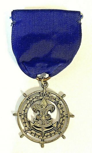 Vintage Quartermaster Sea Scout Award Badge (boy Scouts Of America)