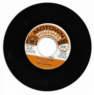 The Contours - Do You Love Me - Motown Yesteryear - Vg, .