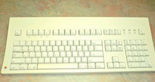 Apple Macintosh M0115 Extended Keyboard Mac Vintage Usa 80 