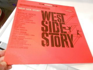 West Side Story Sound Track Lp Col Masterworks Os 2070 Vinyl N.  Mint/excellent
