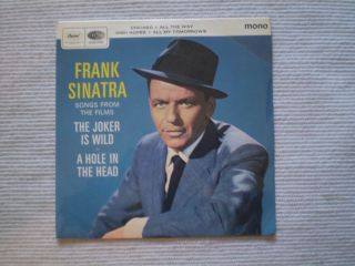 Frank Sinatra Songs From Joker Is Wild&hole In The Head Ex/ex Capitol Eap - 120815
