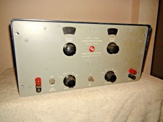 Vintage Krohn - Hite Band Pass Filter Model 330M 12ax7 12au7 Needs Vacuum Tubes 2
