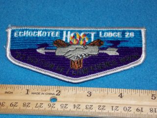Oa Echockotee Lodge 200 - 1983 Se - 1 Conference Host Flap
