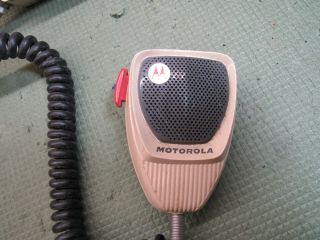 Vintage Motorola Motrac Control Head,  Mic Adam 12 Police Fire Dragnet 2 - Way 3