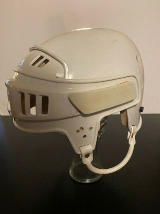 Vintage Ccm Hockey Helmet With Foam Side Padding Retro 1970 