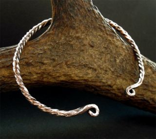 A,  Ancient Viking Bronze Bracelet - Wearable