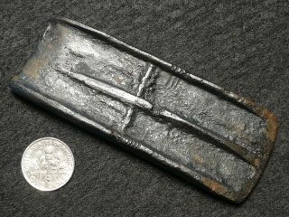 4000y.  O: Rarity Wonderful Adze Ingot " Money " ? 88mms European Bronze Age Copper?