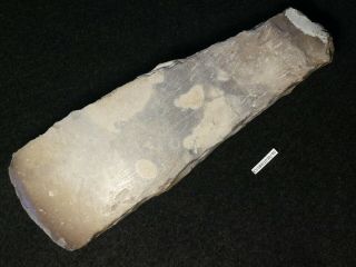5000y.  O: Great Ax Axe 153mms Danish Stone Age Neolithic Flint Funnel Beaker Cult