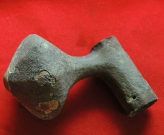 Ancient Bronze Rare Viking Artifact For Punches