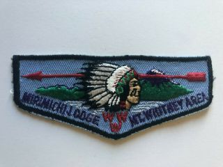 Mirimichi Lodge 102 F1a Oa Flap Patch Order Of The Arrow Boy Scout Near