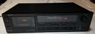 Denon Dr - M30hx Vintage 3 Head Cassette Deck Dolby B - C Nr Hx Pro