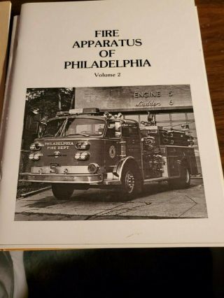Fire Apparatus of Philadelphia,  PA (3 vol ' s. ) 2