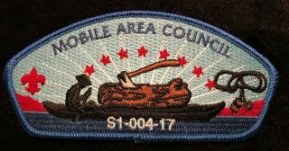 Mobile Area Council Bsa Woa Cholena 322 Wood Badge S1 - 004 - 17 Staff Csp