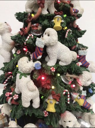 Danbury Bichon Frise Christmas Tree 2