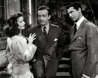 Katharine Hepburn & Cary Grant In " The Philadelphia Story " - 8x10 Photo (zz - 110)