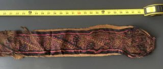 Ancient Pre Columbian Textile Chancay Chimu 6
