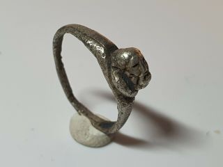 0304.  Greek Ring With Deity.  4th - 1st Century Bc