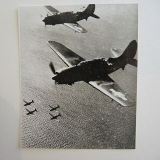 Horace Bristol Avengers Wwii Photograph Pencil Signed Bomber Planes Vtg
