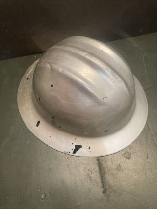 Vintage Aluminum Hard Hat Hard Boiled E D Bullard Co.  S.  F.  USA PS17 3