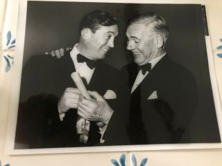Maurice Chevalier & Charles Boyer Orig.  Photo,  Attributed To Morris Warman