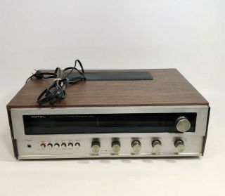 Vintage Rotel Solid State Am/fm Stereo Receiver Rx - 400a Euc