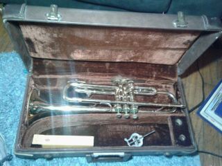 Vintage Olds Ambassador Trumpet W/ Case Fullerton