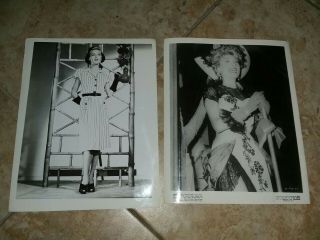 2 Vintage 8 X 10 Movie Promo Photos Of Actress Ann Dvorak.  Ds9017