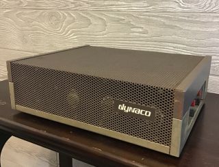 Vintage Dynaco 120a Solid State Stereo Amp Amplifier