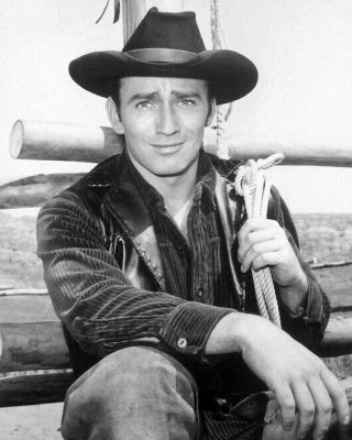 Western Tv Show The Virginian Glossy 8x10 Photo Poster James Drury Print