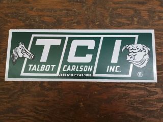 Tci Horse Cow Farming Agriculture Tin Painted Sign