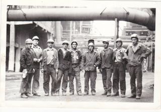 1970s Handsome Young Men Workers Construction Site Soviet Russian Photo Gay Int