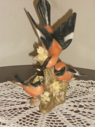 Very Rare Florence Ceramics Pasadena California Bird Figurine 9 " Tall