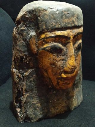 A Rare Piece Of Ancient Egypt Civilization.  Wood