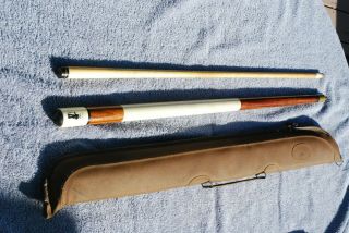 Vintage Jim Rempe Signature Pool Cue Stick,  And Straight,  21oz.