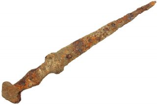 Ancient Rare Viking Scythian Roman Iron Battle Short Sword Dagger 2 - 4th Ad