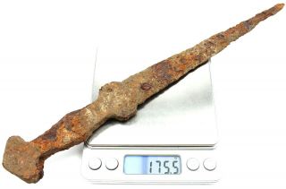 Ancient Rare Viking Scythian Roman Iron Battle Short Sword Dagger 2 - 4th AD 4