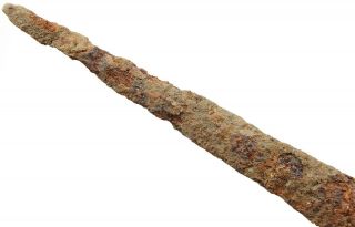 Ancient Rare Viking Scythian Roman Iron Battle Short Sword Dagger 2 - 4th AD 6
