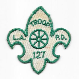 California Police Dept.  Greater Los Angeles Area Council Troop 127 Boy Scout Bsa