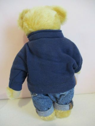 Steiff Bear - Ralph Lauren Polo - Growler - USA Sweatshirt - Jeans - Growler  - 2233 6