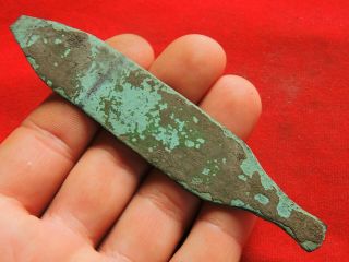 Ancient Bronze Celtic Knife