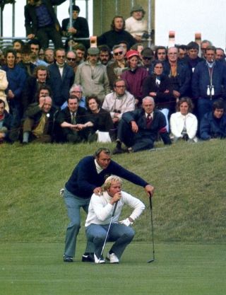 Golfing Legends Arnold Palmer And Jack Nicklaus 8x10 Color Photo
