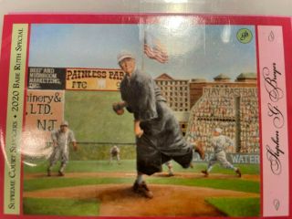 Green Bag Bobblehead Justice Stephen Breyer Baseball Card - Not A Bobblehead