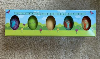 2015 Wooden White House Easter Egg - Set Of 5