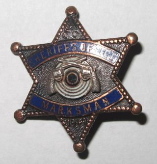 Old Los Angeles County Sheriff 