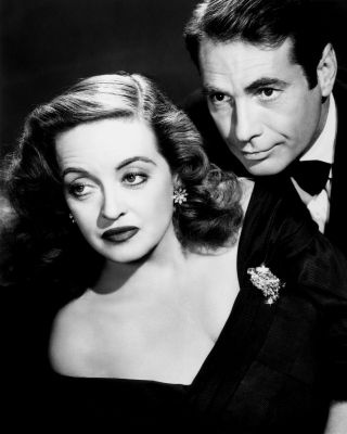 Bette Davis And Gary Merrill In " All About Eve " - 8x10 Publicity Photo (zz - 387)
